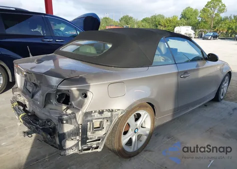 2009 BMW 128I из США, поврежденный, VIN WBAUL73539VJ76675